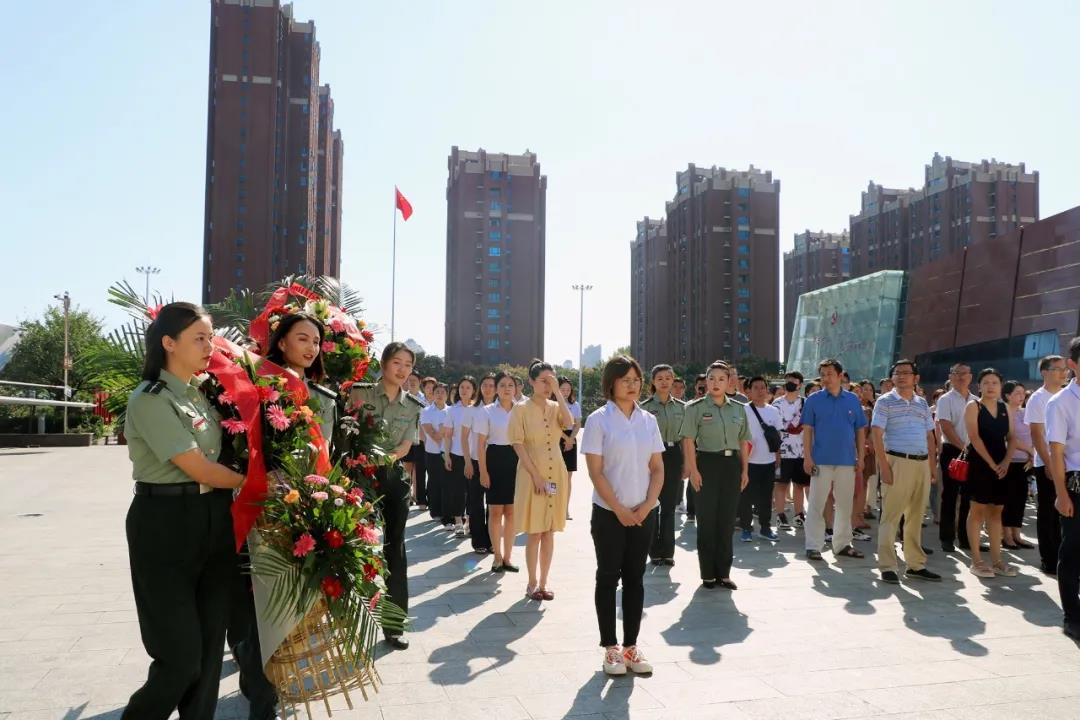 鄂豫皖革命纪念馆与全国抗战类纪念馆、博物馆同步举行中国人民抗日战争暨世界反法西斯战争胜利75周年纪念活动
