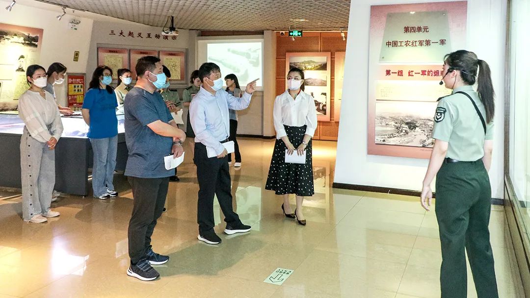 提素质 展形象——鄂豫皖革命纪念馆开展岗位练兵比武活动